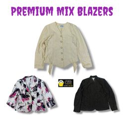 Curated Blazer Mix – Bold Colors & Timeless Tailor..