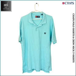 CHAPS POLO SHIRT & CREW NECK T-SHIRTS  (BUNDLE 4)