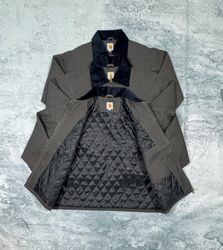 Chaqueta Oscura Gris Rework Style Carhartt