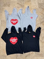 Rework style carhartt wip  hoodies