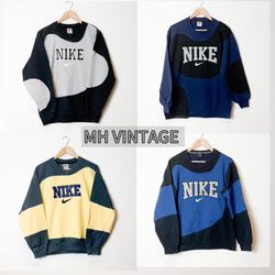Nike rework style sweatshirts