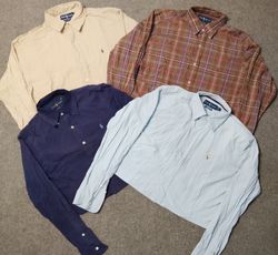 Ralph Lauren upcycelte Cropped Tops