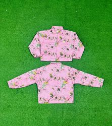 Rework style carhartt pink camouflage workwear jac..
