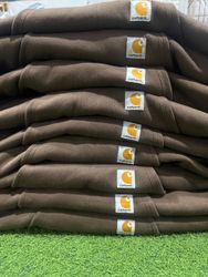 Rework style brown carhartt hoodies