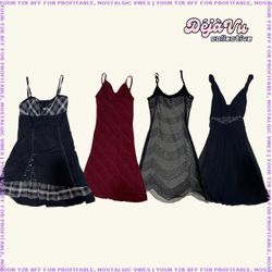 Vestidos para citas de verano Y2K Euro (DVC#74)
