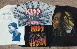 CR4834 CAMISETA DE MÚSICA VINTAGE