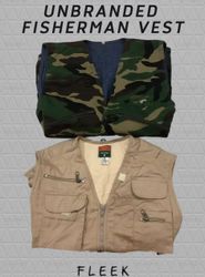 Colete de pescador sem marca