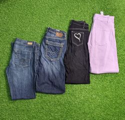 Jeans de corte acampanado
