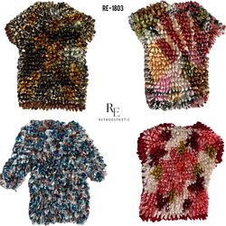 Y2K Popcorn / Bubble Tops (RE-2286)