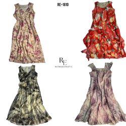 Y2K Floral Summer Dresses (RE-2288)