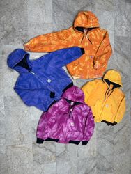 Rework style tie dye carhartt workwear jackets