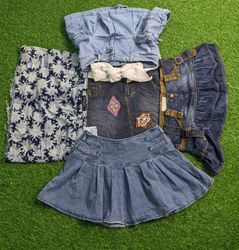 #0008 y2k mini denim skirts