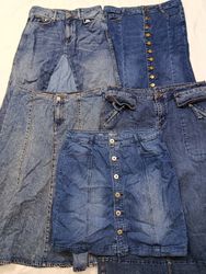 Denim Long Skirts 2017