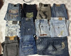 SOUTH POLE AND OTHER MIX BRANDS JEANS (ID 1276)