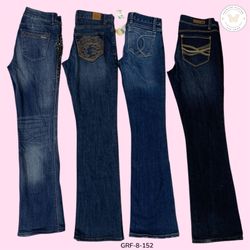 Y2K Low Rise Flared Jeans – Retro 2000s Bootcut De..
