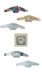 Upcycling gesteppte cropped Jacke