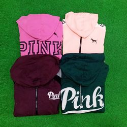 Pink Zipper's Hoodie