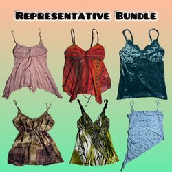 Y2k Representative Cami Tops (Mesh & Jersey )