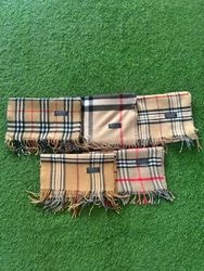 Branded Burberry Scarves Beige Colour