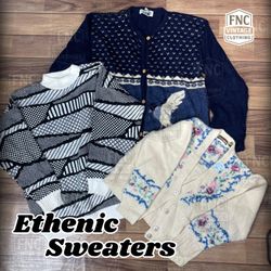 Suéteres con patrones étnicos geniales (fnc:399)