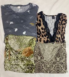 Printed Blouse Collection - Y2K Style - VR-127