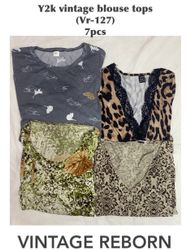 Printed Blouse Collection - Y2K Style - VR-127