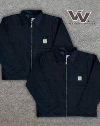 Carhartt Rework Style Black Detroit Jackets - #168..