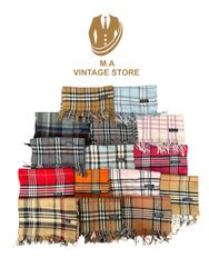 Y2k Burberry scarves collection