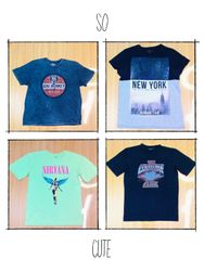 JA 0356 Vintage Unbranded Round Neck Printed T-shi..