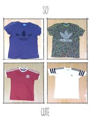 JA 0346 Vintage Adidas Rundhals-T-Shirts