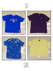 JA 0340 Vintage Nike Round Neck T-shirts