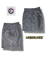 Leather Skirt