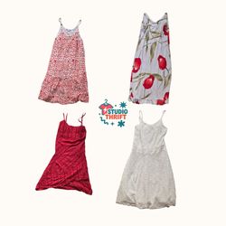 Abito sottoveste floreale e in pizzo Y2K