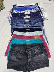 Shorts de mezclilla de marca para mujer