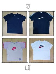 JA 0335 Vintage Nike Round Neck T-shirts