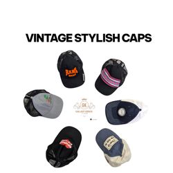 Vintage stylish Caps