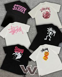 Stussy Rework Style Printed T-Shirts - #19825