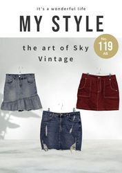 Y2K Denim Skirts (AB 119)