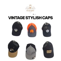 Vintage stylish Caps