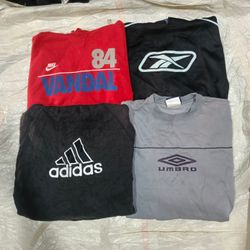 Umbro, adidas and mix sweatshirts