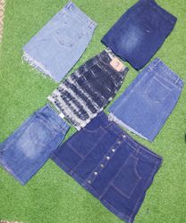 Woman Jeans skirts