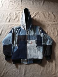 Carhartt rework style multicolor jacket