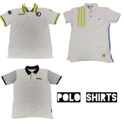 White Polo Shirt | Mix Brand | Casual & Smart Wear