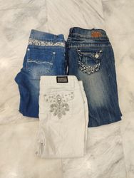 Y2K Bordado Jeans Vintage