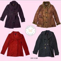 Classic Y2K Wool Coat – Iconic Vintage Winter Esse..