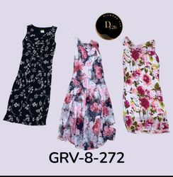 Authentic Y2K Floral Poly Dress | Retro Vintage St..