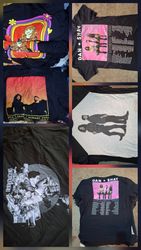 Vintage Band T-Shirts | Front & Back Print