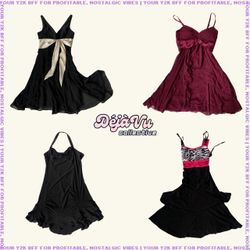 Y2K Hot Italian Nights Midi Dresses