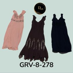 Y2K Poly Dress | Rare Retro Vintage Style (GRV-8-2..