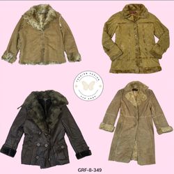 Giacca in Pelliccia Sintetica Retro Y2K – Stile Vi..